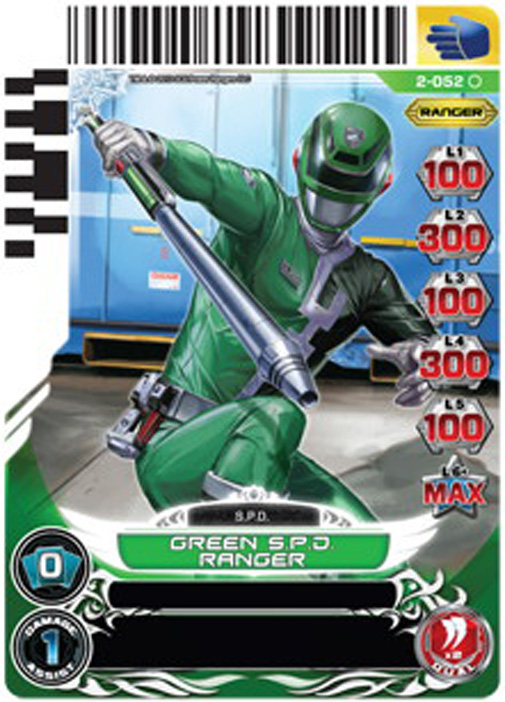 Green S.P.D. Ranger 052